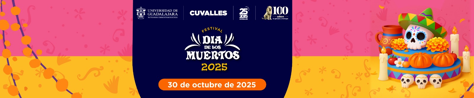 Festival día de muertos CUValles 2025 