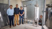 Dispositivo, sistema y método de adsorción por oscilación de presión para la purificación de un compuesto de interés en CUValles