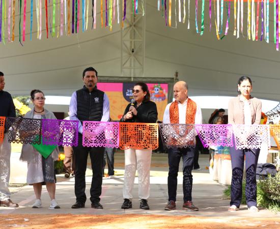 Festival Día de Muertos CUValles 2025 inauguración