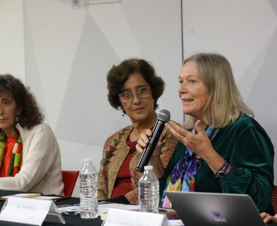 Susan Street, panel “Diálogos para la inclusión de la perspectiva de género”