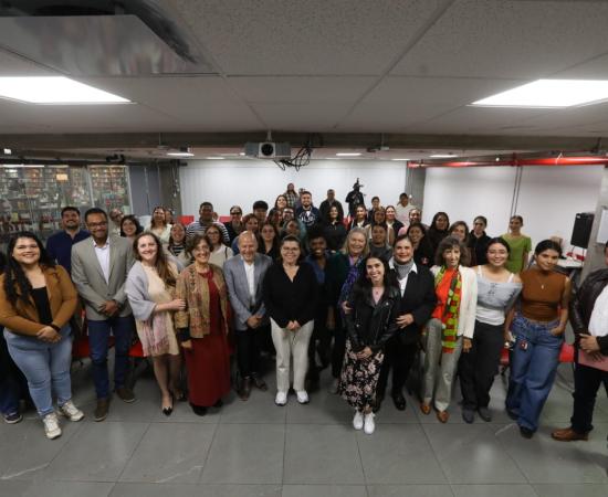 particiapantes del panel “Diálogos para la inclusión de la perspectiva de género”