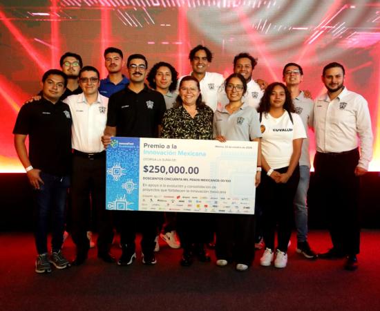 Equipo CUValles Premio Innovación Mexicana